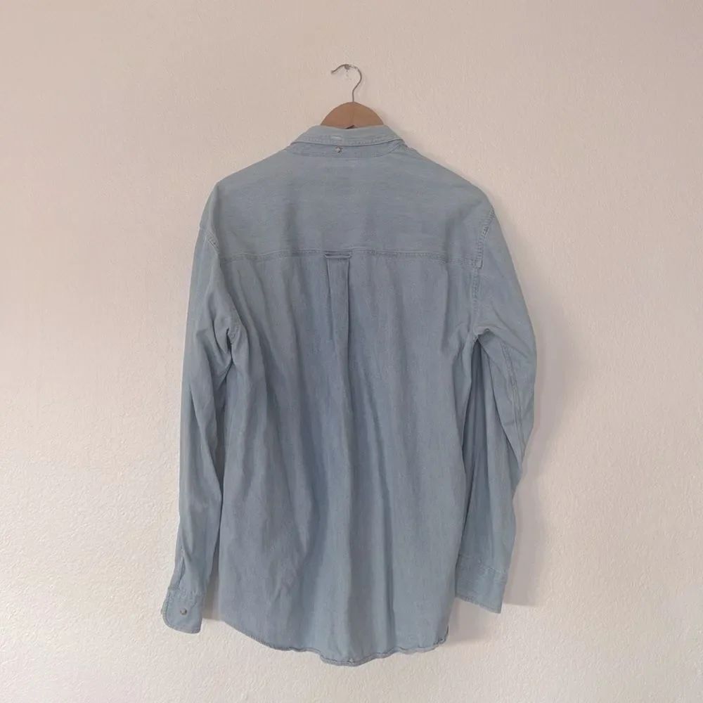 Denim oversized button up - Picture 4 of 5